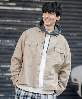【SALE/16%OFF】coen 【WEB限定カラー】USAコットンシェフシャツ"CHEF SHIRTS"(セットアップ対応)# コーエン シャツ/ブラウス 長袖シャツ ベージュ ホワイト ブラック グレー ブラウン カーキ ネイビー