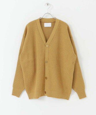 【SALE/10%OFF】URBAN RESEARCH URBAN RESEARCH iD オーバーサイズカーディガン アーバンリサーチ トップス カーディガン ゴールド レッド ブルー【送料無料】