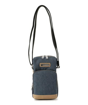 UNION STATION 【PRO-SPERITY(プロスペリティ)】別注デニム調ミニショルダーバッグ メンズ ビギ バッグ ショルダーバッグ ネイビー ブラック【送料無料】
