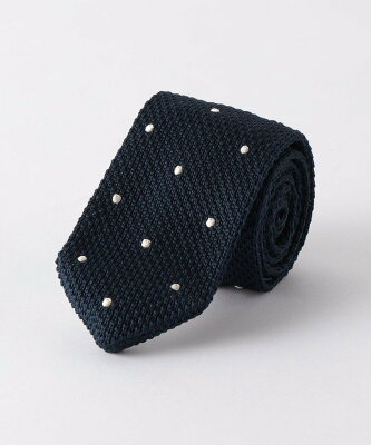 UNITED ARROWS green label relaxing GLR ポリエステル WSBL ニット ドット ネクタイ -ウォッシャブル- ユナイテッドアローズ グリーンレーベルリラクシング スーツ・フォーマル ネクタイ・蝶ネクタイ ネイビー ブラック ホワイト【送料無料】
