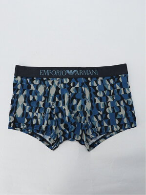 EMPORIO ARMANI EMPORIO ARMANI/エンポリオアルマーニ ALL OVER PRINT ボディライフ インナー/ナイトウェア ボクサーパンツ/トランクス ブルー レッド【送料無料】