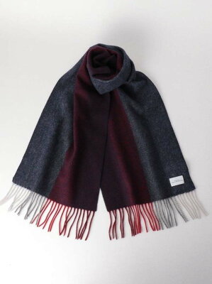 【SALE/40%OFF】UNITED ARROWS green label relaxing SCGLRウール/カシミヤ4カラーストライプマフラー ユナイテッドアローズ グリーンレーベルリラクシング ファッショングッズ マフラー/スヌード ネイビー ブラック ブラウン【送料無料】