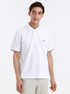 【SALE/25%OFF】MACKINTOSH PHILOSOPHY MEN コットン鹿の子 BB 半袖ヘンリーポロ マッキントッシュ フィロソフィー カットソー ポロシャツ ホワイト グレー ネイビー【送料無料】