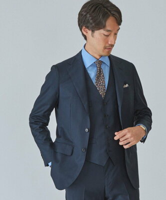 【SALE/80%OFF】UNITED ARROWS green label relaxing LP シャークスキン 3B HXD NT HP スーツ ジャケット < SUPER 150'S > ユナイテッドアローズ アウトレット スーツ・フォーマル スーツジャケット ネイビー グレー【送料無料】