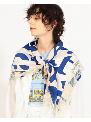 BEAMS BOY maturely / Naval Switch Scarf ビームス ウイメン ファッショングッズ マフラー/スヌード ブルー【送料無料】
