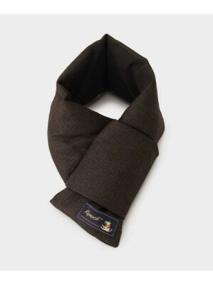 【SALE/50%OFF】TAKEO KIKUCHI 【インポートファブリック】コンパクトダウンマフラー タケオキクチ ファッション雑貨 マフラー・ストール・ネックウォーマー ブラウン ネイビー グレー【送料無料】