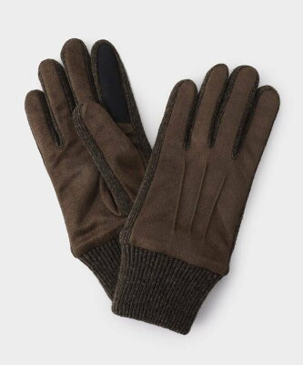 【SALE/37%OFF】TAKEO KIKUCHI スエードライク ニットコンビ グローブ タケオキクチ ファッション雑貨 手袋 ブラウン ベージュ ネイビー【送料無料】