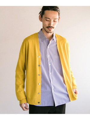 【SALE/60%OFF】URBAN RESEARCH イタリアンウール Vカーディガン アーバンリサーチ ニット カーディガン ゴールド ネイビー ブラック ブラウン【送料無料】