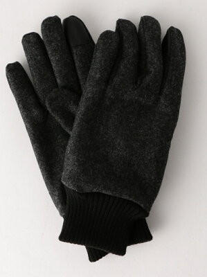 UNITED ARROWS green label relaxing SC GLR フラノ グローブ リブ / 手袋 ユナイテッドアローズ グリーンレーベルリラクシング ファッショングッズ【送料無料】