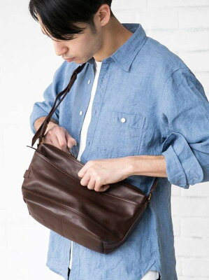 UNITED ARROWS green label relaxing レザー ショルダーバッグ ユナイテッドアローズ グリーンレーベルリラクシング バッグ【送料無料】