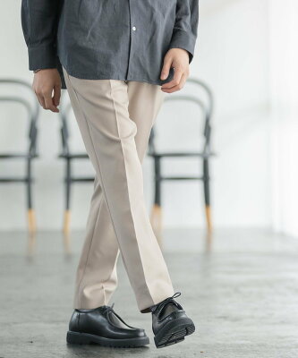 【SALE/50%OFF】coen ポリツイルトラウザーパンツ(セットアップ対応) コーエン パンツ/ジーンズ フルレングス ベージュ ブラック グレー ブラウン