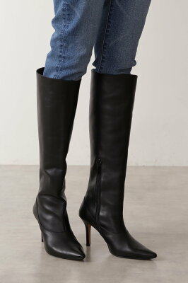 【SALE/30%OFF】PINKY&DIANNE ポインテッドトウロングブーツ ピンキー アンド ダイアン シューズ・靴 その他のシューズ・靴 ブラック【送料無料】