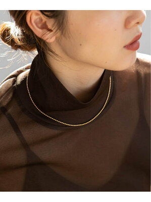 NOBLE <予約>【MARIHA】JEWELRY Silent Rain ネックレススモールボール◆ ノーブル アクセサリー ネックレス ゴールド シルバー【送料無料】