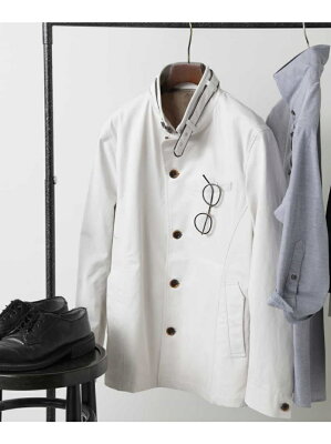【SALE/50%OFF】MK MICHEL KLEIN homme デザインツイルジャケット ミッシェルクランオム コート/ジャケット【RBA_S】【RBA_E】【送料無料】