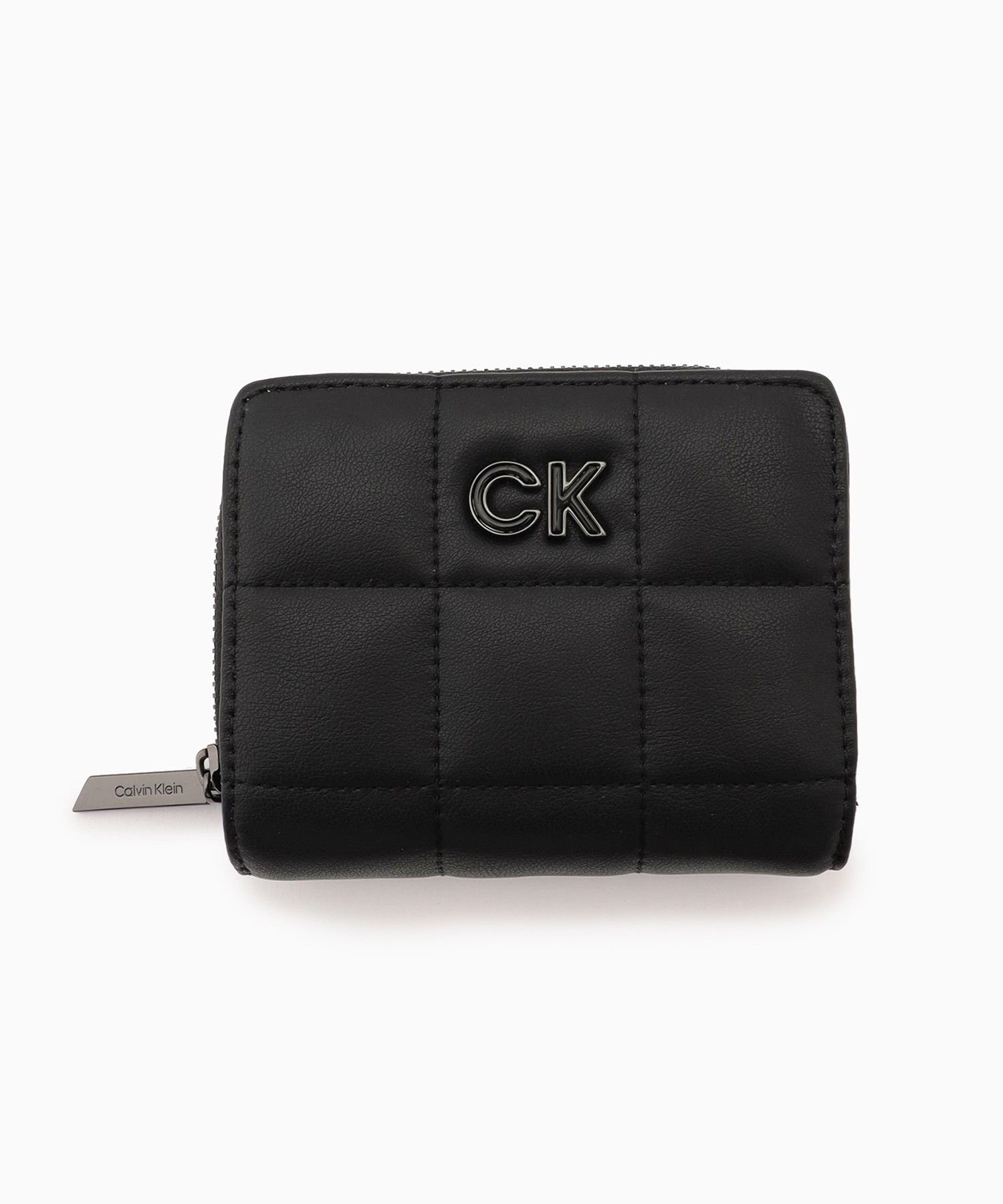 カルバンクライン Calvin Klein (W)【公式ショップ】 カルバンクライン リロック キルト ウォレット 財布 Calvin Klein K610664 カルバン・クライン 財布・ポーチ・ケース 財布 ブラック ブルー【送料無料】