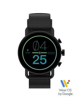 【SALE/30%OFF】SKAGEN CONNECTED SKAGEN CONNECTED/(M)FALSTER ミッドナイト シリコン ジェネレーション6 スマートウォッチ SKT5303 スカーゲン アクセサリー・腕時計 腕時計 ブラック【送料無料】