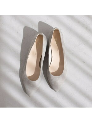 Piche abahouse 【ベストセラー】ポインテッドフラットパンプス ピシェ アバハウス シューズ パンプス グレー ブラック ピンク ベージュ【送料無料】