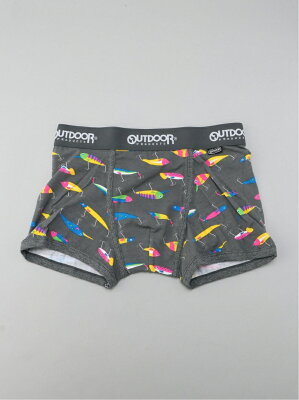 OUTDOOR PRODUCTS OUTDOOR PRODUCTS/(M)ルアーボクサーパンツ ヒップショップ インナー/ナイトウェア ボクサーパンツ/トランクス グレー ネイビー