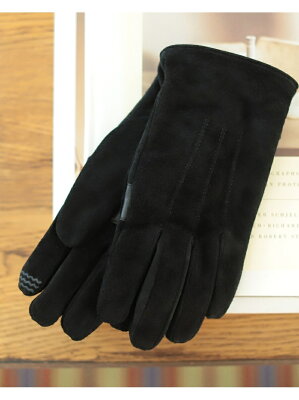 【SALE/40%OFF】BEAMS MEN BEAMS / 撥水 スエード グローブ(タッチパネル対応) ビームス メン ファッショングッズ 手袋 ブラック ブラウン【送料無料】