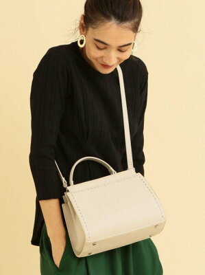 BEAUTY & YOUTH UNITED ARROWS BY∴ラインスタッズボストンバッグ-2WAY- ビューティ&ユース ユナイテッドアローズ バッグ【送料無料】