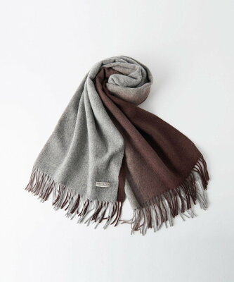 【SALE/40%OFF】BEAUTY & YOUTH UNITED ARROWS BY グラデーション ストール ユナイテッドアローズ アウトレット ファッション雑貨 マフラー・ストール・ネックウォーマー ブラウン ネイビー【送料無料】