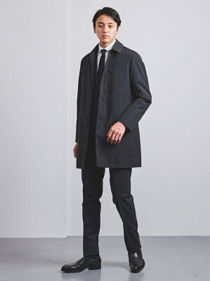 UNITED ARROWS <UNITEDARROWS>タフタステンカラーコート ユナイテッドアローズ コート/ジャケット コート/ジャケットその他 ネイビー ベージュ ブラウン【送料無料】