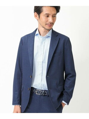 【SALE/50%OFF】CROWDED CLOSET ポンチリバージャケット【セットアップ・別売りパンツ有り】 メンズ ビギ ビジネス/フォーマル セットアップスーツ ネイビー ブルー【RBA_E】【送料無料】