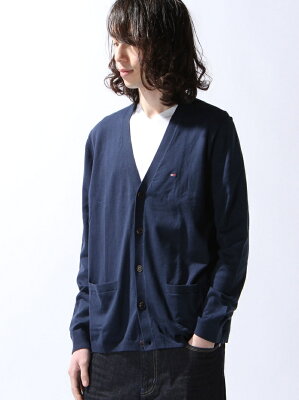 TOMMY HILFIGER (M)Hilfiger Denim/オリジナルVネックカーディガン トミーヒルフィガー ニット【送料無料】