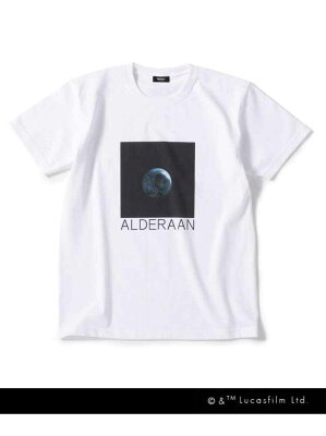 UNBUILT TAKEO KIKUCHI STAR WARS(スター・ウォーズ)「ALDERAAN」/Tシャツ アンビルト タケオキクチ カットソー Tシャツ ホワイト【送料無料】