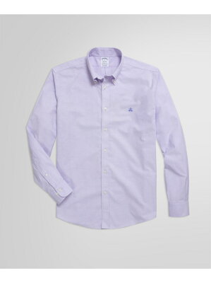 BROOKS BROTHERS ◆WEB限定◆GFノンアイロンシャツ ブルックス ブラザーズ トップス シャツ・ブラウス パープル グリーン【送料無料】