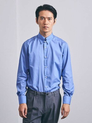 【SALE/61%OFF】UNITED ARROWS <UNITED ARROWS> ブロード レギュラータブカラー シャツ ◆ ユナイテッドアローズ アウトレット シャツ/ブラウス ワイシャツ ネイビー ホワイト【RBA_E】【送料無料】