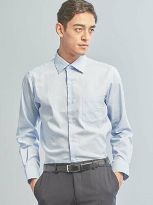 UNITED ARROWS green label relaxing 【WORKTRIPOUTFITS】ワイドカラーTCフレンチツイルシャツ<スリムフィット> ユナイテッドアローズ グリーンレーベルリラクシング シャツ/ブラウス 長袖シャツ【送料無料】