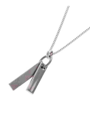【SALE/20%OFF】tk.TAKEO KIKUCHI ダブルバーネックレス ティーケータケオキクチ アクセサリー ネックレス シルバー ゴールド【RBA_E】