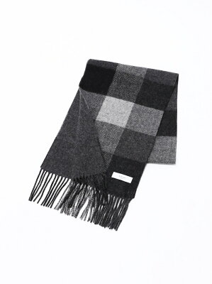 【SALE/40%OFF】B:MING by BEAMS B:MING by BEAMS / ブロックチェック リバーシブルマフラー BEAMS ビームス ビーミング ライフストア バイ ビームス ファッショングッズ マフラー/スヌード ブラック ネイビー 【RBA_E】