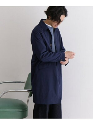 【SALE/60%OFF】DOORS スプリングコート アーバンリサーチドアーズ コート/ジャケット ステンカラーコート ブルー ベージュ グリーン ブラウン【RBA_E】【送料無料】