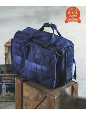 BEAMS MEN 【別注】 BRIEFING × BEAMS PLUS / “3WAY BAG” NAVY ビームス ブリーフィング ビームス メン バッグ【送料無料】