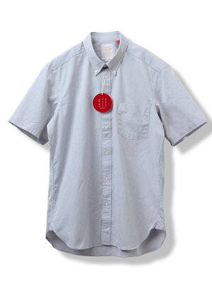 【SALE/40%OFF】B:MING by BEAMS B:MING by BEAMS / “BBB” ショートスリーブボタンダウンシャツ BEAMS ビームス ビーミング ライフストア バイ ビームス シャツ/ブラウス 半袖シャツ グレー ブラック ネイビー【RBA_E】【送料無料】