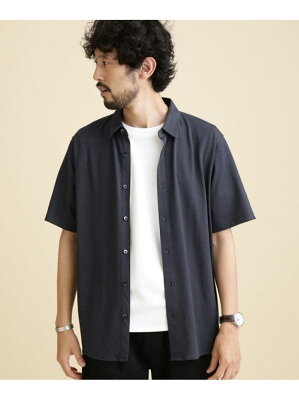 【SALE/55%OFF】LB.04 LB.04/天竺レギュラーカラーカットシャツ ナノユニバース トップス ポロシャツ ブラック グレー ブルー【RBA_E】