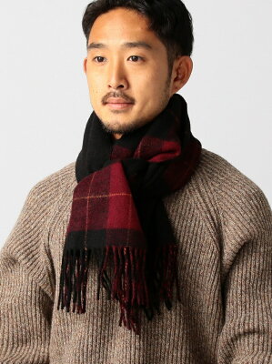 【SALE/46%OFF】BEAMS / バッファローチェック リバーシブル マフラー ビームス メン ファッショングッズ【RBA_S】【RBA_E】
