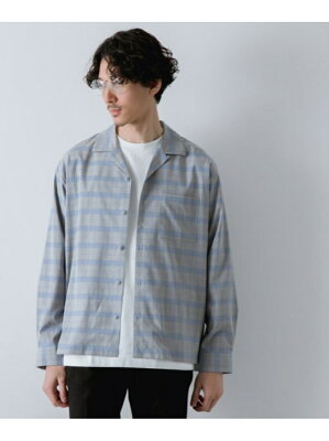 【SALE/22%OFF】GLOBAL WORK (M)アーバンリラックスシャツ グローバルワーク シャツ/ブラウス 長袖シャツ グレー シルバー ブルー ベージュ【RBA_E】