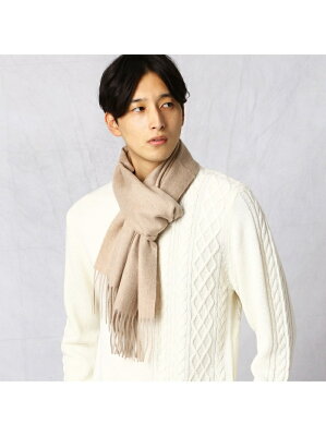 【SALE/50%OFF】COMME CA MEN カシミヤマフラー コムサメン ファッショングッズ マフラー/スヌード ベージュ グレー ネイビー レッド オレンジ ブラウン グリーン ブルー【RBA_E】【送料無料】