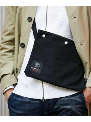 【SALE/50%OFF】MEN'S BIGI 【MEN'S BIGI】*【FOX UMBRELLAS】*【TUSTING】トリプルコラボ サコッシュ メンズ ビギ バッグ ショルダーバッグ ブラック【RBA_E】【送料無料】