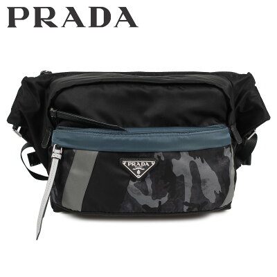 PRADA プラダ バッグ ボディバッグ ショルダーバッグ メンズ レディース NYLON TECHNICALFABRIC CROSSBODY BAG ブラック 黒 2VH038