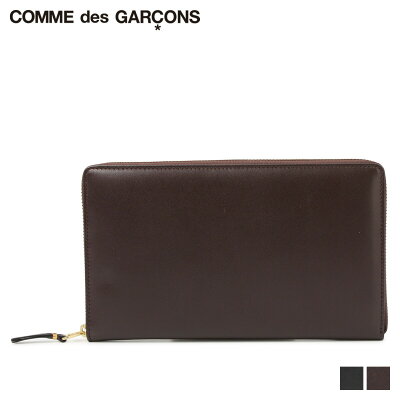 COMME des GARCONS コムデギャルソン 財布 長財布 メンズ レディース ラウンドファスナー NEW CLASSIC ブラック ブラウン 黒 SA0200