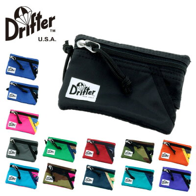 ドリフター Drifter ミニ財布 コインケース キーケース キーコインポーチ フェス メンズ レディース ネコポス可能 dfv0230 通勤 おしゃれ 黒 高校生 大人 カバン あす楽 プレゼント ギフト ラッピング無料 一粒万倍日 吉日 cop2201ma