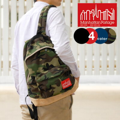 ≪当店限定公式ノベルティ付≫ 【正規店】 マンハッタンポーテージ Manhattan Portage リュック リュックサック バックパック 大容量 【Big Apple Backpack】 MP1209SD13 (Mサイズ)メンズ レディース おしゃれ 黒 高校生 送料無料 ラッピング無料