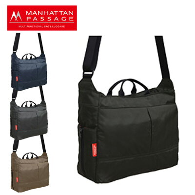 \楽天カード利用で最大P12倍/ マンハッタンパッセージ MANHATTAN PASSAGE ショルダーバッグ 【ビジネス・トラベル・アドベンチャーギア】 2506 メンズ 斜めがけバッグ 通勤 送料無料 プレゼント ギフト ラッピング無料 通販 父の日