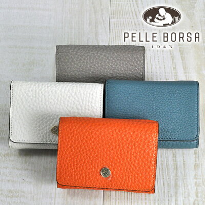 \楽天カード利用で最大P12倍/ ペレボルサ PELLE BORSA 三つ折財布 ミニ財布 【Mano Goods/マーノグッズ】 204723 メンズ レディース ウォレット ポイント10倍 送料無料 プレゼント ギフト ラッピング無料 通販 一粒万倍日 吉日