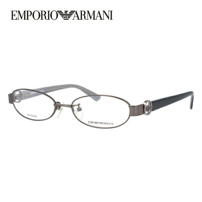 エンポリオアルマーニ メガネ フレーム 眼鏡 度付き 度なし 伊達メガネ だて ダテ メンズ レディース EMPORIO ARMANI EA1129J KJ1 52サイズ オーバル型 ブランド ロゴ アイコン UVカット 紫外線 UV対策 おしゃれ ギフト
