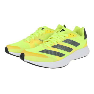 アディダス(adidas)(メンズ)アディゼロ RC 4 イエロー 黄色 GX6662 ランニングシューズ ジョギングシューズ トレーニング スポーツ スニーカー 運動靴
